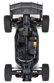 ARA4306V4T2 1/8 TYPHON 223S DSC 4X4 RTR Brushless Buggy, gelb